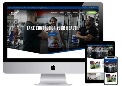 Razor Sharp Fitness-Health Club Website Design