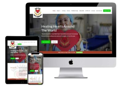 Heart Foundation Nonprofit Website Design