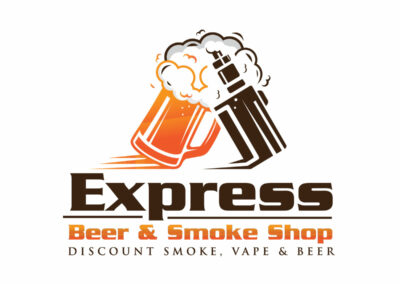 Custom Logo Design for Beer & Smoke Shop