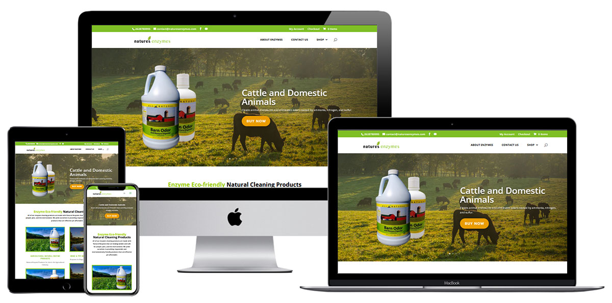 Agriculture Business Website Design