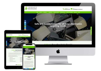 Website Design for Recycling Company