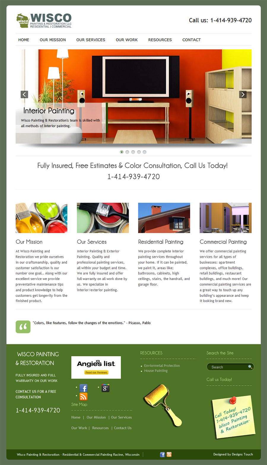 Painting-business-website-design Painting business website design