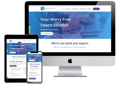 Website Design for Recruiting Company
