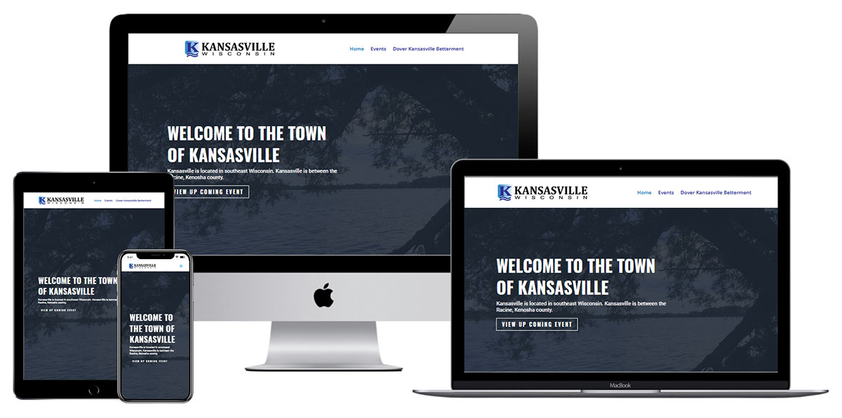 Website Deisgn for Kansasville Town WI