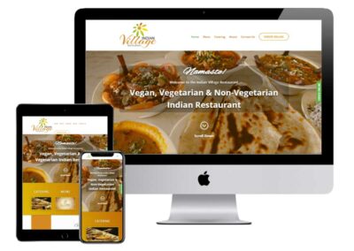Website Design for Restaurant