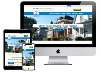 Website Design for City Housing Department