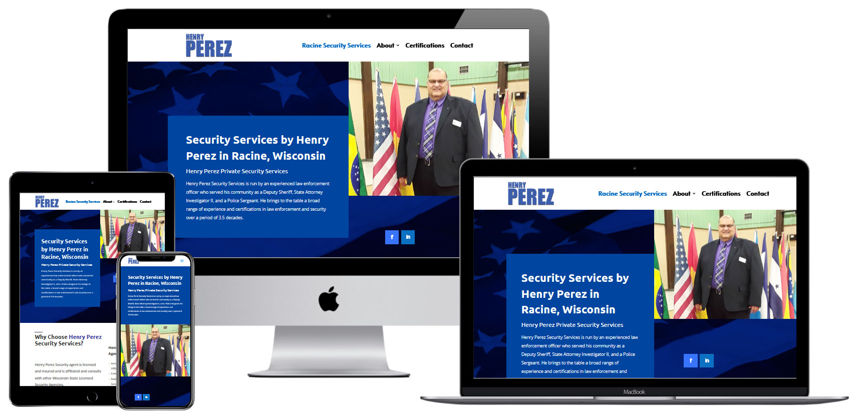 Website Design for Security Guard Services
