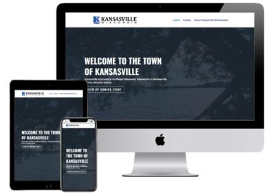 Website Design for Kansasville Town WI
