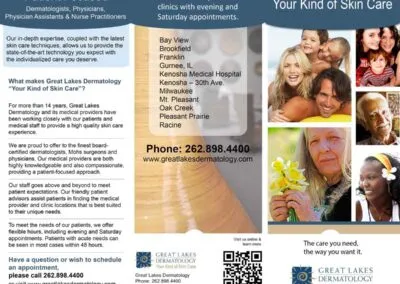 Brochure Design for Health Care Services