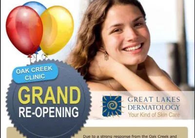 Health Clinic New Location Opening Flyer Design