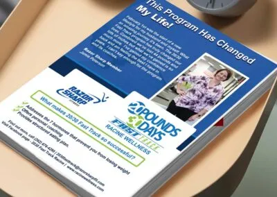 Fitness Program Magazine AD Design