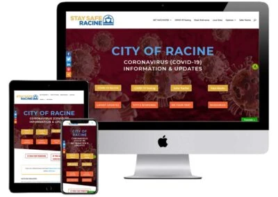 Website Design for City Health Department